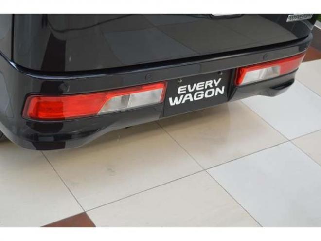 エブリィワゴン PZターボスペシャル ハイルーフ 4WD　ワンオーナー車ハイルーフ4WDターボセーフティサポート搭載アイドリングストップストップ両側オートスライドドア&オートステップ7インチワイドナビTVバックカメラETCドライブレコーダーLEDライト 660