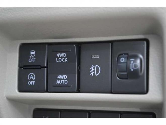 エブリィワゴン PZターボ 4WD　届出済未使用車4WDターボハイルーフスズキセーフティサポート純正バックカメラ付ディスプレイオーディオ左オートスライドドアハイビームアシストLEDライト横滑り防止装置シートヒーター 660