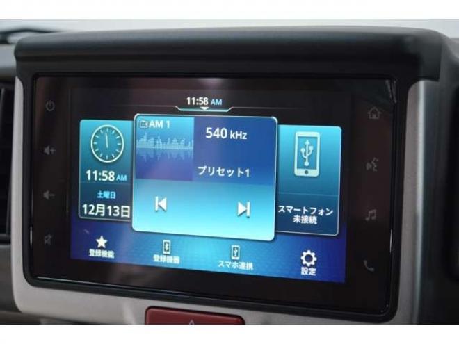 エブリィワゴン PZターボ 4WD　届出済未使用車4WDターボハイルーフスズキセーフティサポート純正バックカメラ付ディスプレイオーディオ左オートスライドドアハイビームアシストLEDライト横滑り防止装置シートヒーター 660