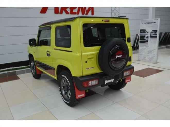 ジムニーXC 4WD　ワンオーナー車5速マニュアル4WDターボセーフティサポート搭載8インチナビTVドライブレコーダーLEDライトETCクルーズコントロール純正マットフラップ 660