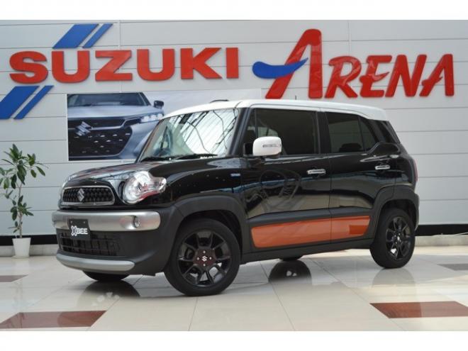 クロスビー1.0 ハイブリッド MZ 4WD　ワンオーナー車ハイブリット4WDターボセーフティサポート搭載パドルシフト横滑り防止装置クルーズコントロールLEDライト純正ディスプレイオーディオ 1000