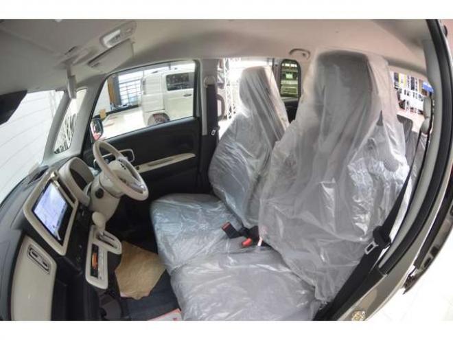 ワゴンRスマイルハイブリッド X 4WD　クリームコーデセーフティサポートスズキコネクト対応9インチ全方位ナビLEDハイブリット4WDセーフティサポート搭載アイドリングストップハイビームアシストLEDライト両側オートスライドドアパーキングセンサー 登録済未使用車 660