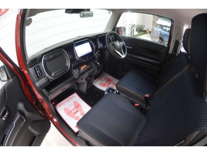 ハスラーJスタイル 4WD　ワンオーナー特別仕様車ハイブリッド4WDセーフティサポート搭載アイドリングストップ全方位モニター付9インチナビTVバックカメラハイビームアシストLEDライト 660