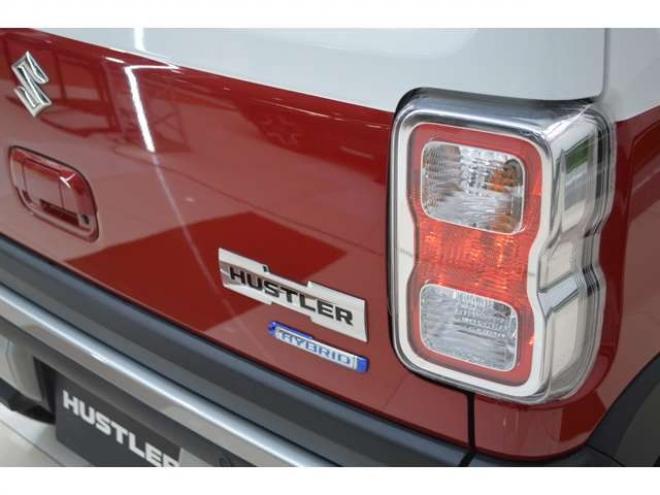 ハスラーJスタイル 4WD　ワンオーナー特別仕様車ハイブリッド4WDセーフティサポート搭載アイドリングストップ全方位モニター付9インチナビTVバックカメラハイビームアシストLEDライト 660