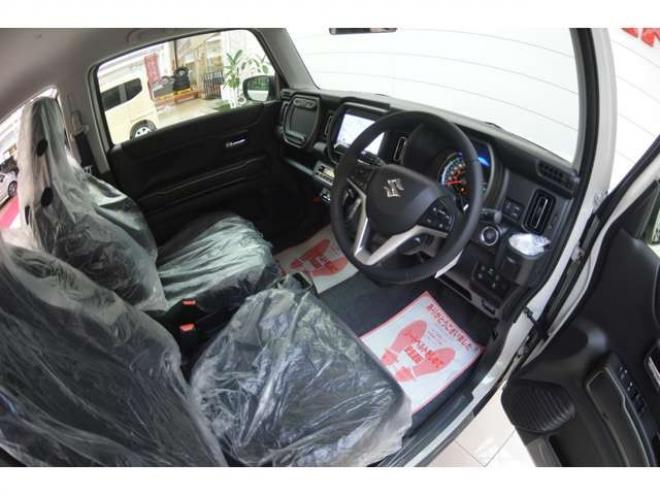 ハスラータフワイルドターボ 4WD　届出済未使用車ハイブリッド4WDターボセーフティサポート搭載アダプティブクルーズコントロール全方位モニター付9インチナビTVバックカメラパドルシフトハイビームアシストLEDライト 660