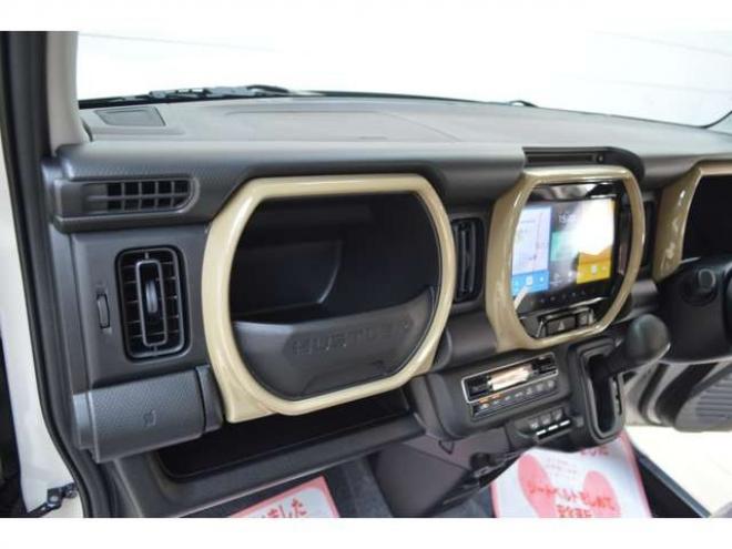 ハスラーハイブリッド G 4WD　届出済未使用車ハイブリッド4WDセーフティサポート搭載スズキコネクト対応通信機装着車全方位モニター9インチナビTVバックカメラアダプティブクルーズコントロールハイビームアシストLEDライト 660