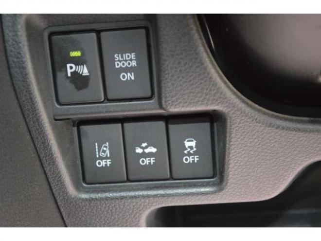 スペーシアカスタム ハイブリッド XS 4WD　ワンオーナー車ハイブリッド4WDセーフティサポート搭載デュアルセンサーブレーキサポート後退時ブレーキサポート7インチワイドナビTV両側オートスライドスライドドアLEDライト 660