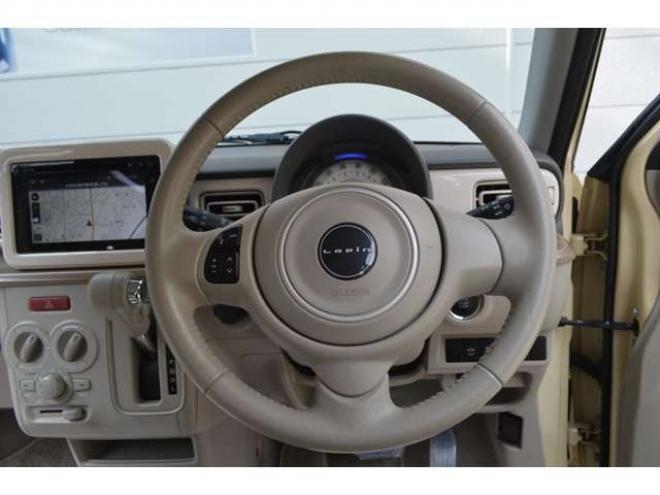 ラパンS 4WD　エネチャージ4WDアイドリングストップセーフティサポート全方位モニター付ナビTVバックカメラLEDライトETCシートヒーター 660