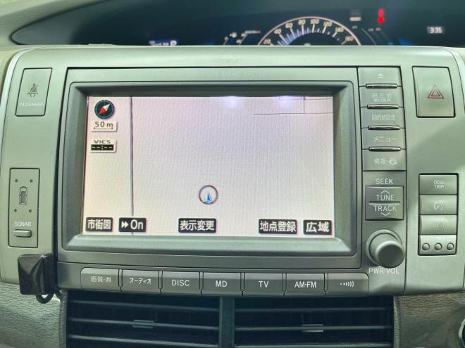 エスティマハイブリッドハイブリッド2.4G 4WD 5年保証 スマキー 両側パワスラ ナビ Bカメ ETC 寒冷地仕様 禁煙 車検整備2年付