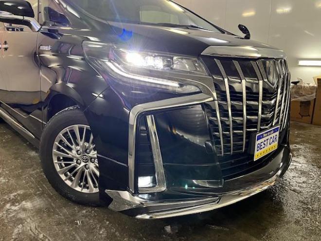 アルファードハイブリッド本州仕入　禁煙車　モデリスタエアロ　純正１０インチビッグナビ　純正リアフリップダウンモニター　フルセグ地デジ　ＤＶＤ再生　Ｂｌｕｅｔｏｏｔｈ　デジタルインナーミラー　シーケンシャルウィンカー　ＥＴＣ 4WD 2500 5Dr