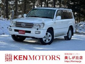 ランドクルーザー　100 4.2 VXリミテッド ディーゼルターボ 4WD　エンジンスターター　ETC 純正アルミ　純正ナビ　電動シート　シートヒーター　コンソールクーラーBOX　バックカメラ　パワステ　パワーウィンドウ　クルーズコントロール　ABS 4200