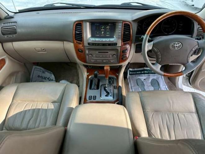 ランドクルーザー100 4.2 VXリミテッド ディーゼルターボ 4WD　エンジンスターター　ETC 純正アルミ　純正ナビ　電動シート　シートヒーター　コンソールクーラーBOX　バックカメラ　パワステ　パワーウィンドウ　クルーズコントロール　ABS 4200