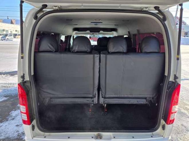 ハイエース2.7 GL ロング ミドルルーフ 4WD　寒冷地仕様　パワスラ　リアヒーター&クーラー　キーレス　アルパイン8インチメモリナビ　フルセグTV　Bluetooth　CD/DVD　フリップダウンモニター　バックカメラ　ドライブレコーダー　ETC　エンジンスターター 2700