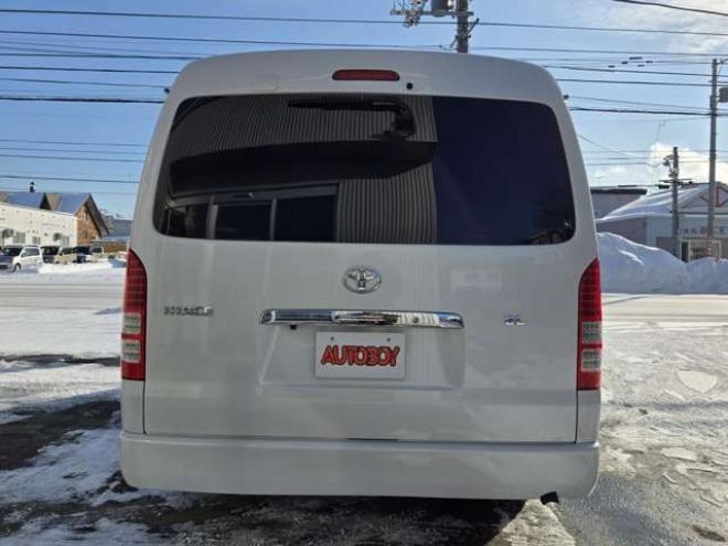 ハイエース2.7 GL ロング ミドルルーフ 4WD　寒冷地仕様　パワスラ　リアヒーター&クーラー　キーレス　アルパイン8インチメモリナビ　フルセグTV　Bluetooth　CD/DVD　フリップダウンモニター　バックカメラ　ドライブレコーダー　ETC　エンジンスターター 2700
