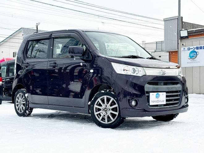 ワゴンR660スティングレーX 4WD　ローンが不安な方＜優遇ローン＞　1年保証　プッシュスタート　HID 