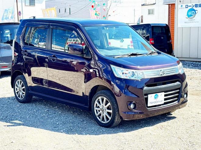 ワゴンR660スティングレーX 4WD　ローンが不安な方＜優遇ローン＞　1年保証　プッシュスタート　HID 