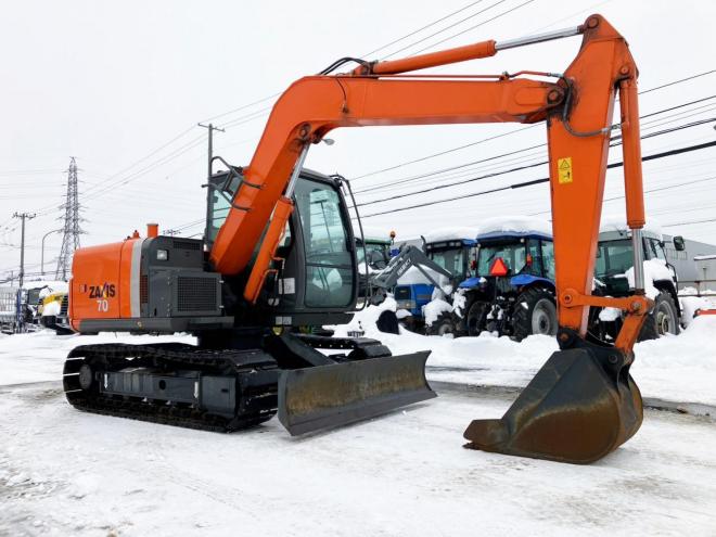 バックホー日立　中古　バックホー　ZX70-3　建機