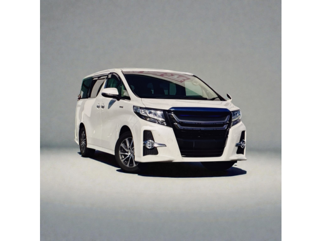 アルファードハイブリッドSR 本州車寒冷地仕様 ナビTVバックカメラ 両側パワースライドドア フリップダウンモニター ドラレコ パワーバックドア 車検新規2年 保証付！ 4WD 2500 5Dr