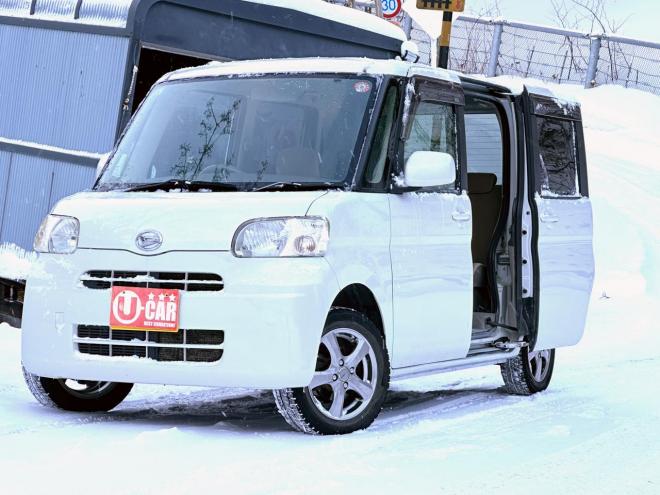 タントX 4WD タイミングチェーン　楽ナビ　テレビ　スマートキー　ABS 片側スライドドア 4WD 660 5Dr