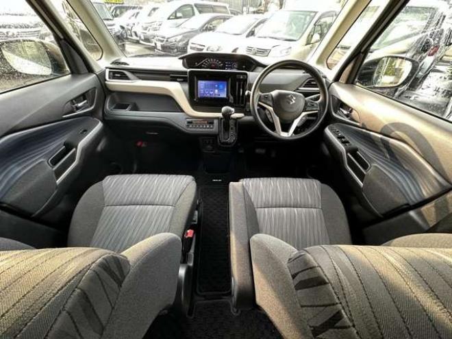 ソリオ1.2 ハイブリッド MX 4WD　ナビ　全方位モニター　片側パワースライドドア　スズキセーフティーサポート　プッシュスタート　アダクティブレーダークルーズコントロール　ETC　レーンキープアシスト　アイドリングストップ　コーナーセンサー 1200