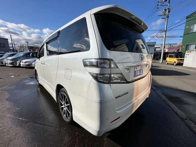 ヴェルファイア2.4 Z プラチナセレクションII 4WD　HDDナビ　ワンセグ　両側パワースライドドア　パワーバックドア　コーナーセンサー　横滑り防止装置　ビルトインETC 社外アルミホイール夏　バックモニター　社外エンジンスターター　プッシュスタート 2400