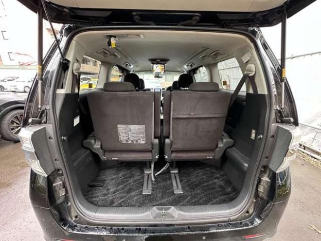 ヴェルファイア2.4 Z プラチナセレクションII タイプゴールド 4WD　寒冷地仕様　両側パワースライドドア　ALPINEフリップダウンモニター　ナビ　地デジ　ビルトインETC　コーナーセンサー　横滑り防止装置　パワーバックドア　社外アルミホイール夏　バックモニター 2400