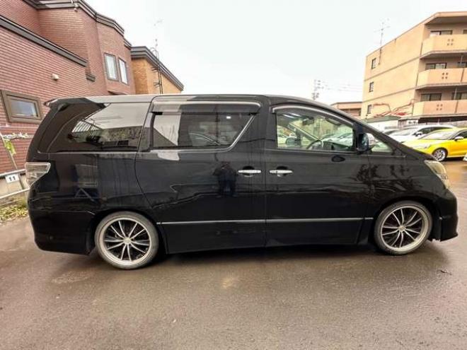 ヴェルファイア2.4 Z プラチナセレクションII タイプゴールド 4WD　寒冷地仕様　両側パワースライドドア　ALPINEフリップダウンモニター　ナビ　地デジ　ビルトインETC　コーナーセンサー　横滑り防止装置　パワーバックドア　社外アルミホイール夏　バックモニター 2400