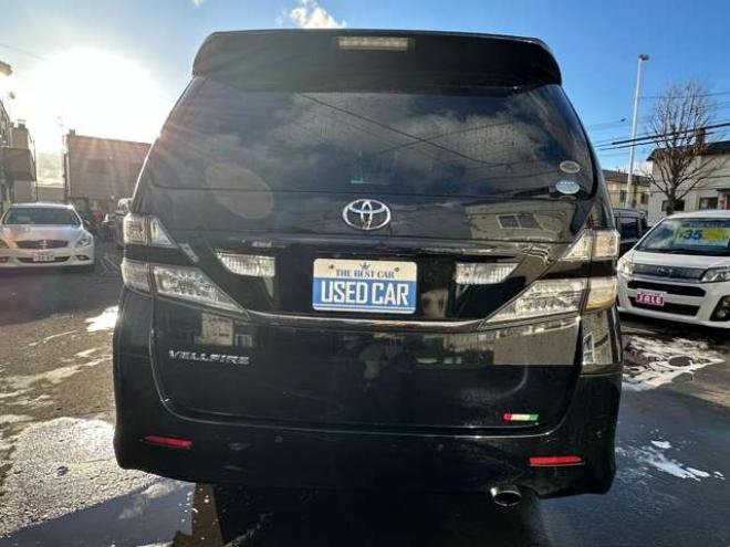 ヴェルファイア2.4 Z プラチナセレクションII タイプゴールド 4WD　両側パワースライドドア　Bluetooth　ALPINEフリップダウンモニター　イクリプスナビ　パワーバックドア　ETC　社外アルミホイール冬　バックカメラ　横滑り防止装置　コーナセンサー　プッシュスタート 2400