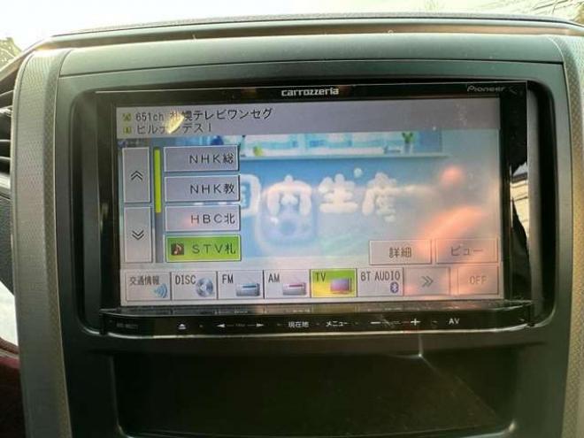 ヴェルファイア2.4 Z 4WD　片側パワースライドドア　寒冷地仕様　地デジ　Bluetooth　プッシュスタート　ETC　純正アルイホイール　社外アルミホイール冬　バックモニター　横滑り防止装置　コーナセンサー　インテリキー 2400