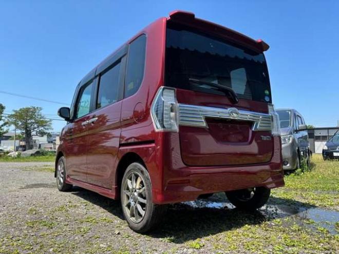 タントカスタム RS SAIII 4WD　車検R9年12月 夏冬タイヤ付 冬前お渡し　ターボ ナビ TV 両側パワースライドドア ドライブレコーダー 660