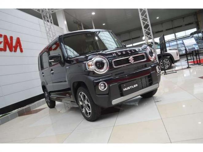 ハスラーハイブリッド Xターボ 4WD　ハイブリッド4WDターボセーフティサポート搭載アイドリングストップパドルシフトハイビームアシストLEDライトアダプティブクルーズコントロール 登録済未使用車 660