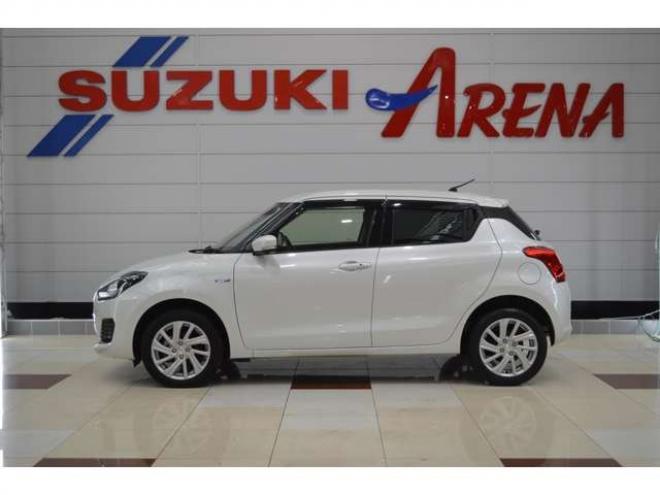 スイフト1.2 ハイブリッド MG 4WD　ワンオーナー車ハイブリッド4WDセーフティサポート搭載デュアルセンサーブレーキサポート後退時ブレーキサポートアダプティブクルーズコントロール全方位モニターナビTVハイビームアシストLEDライト 1200