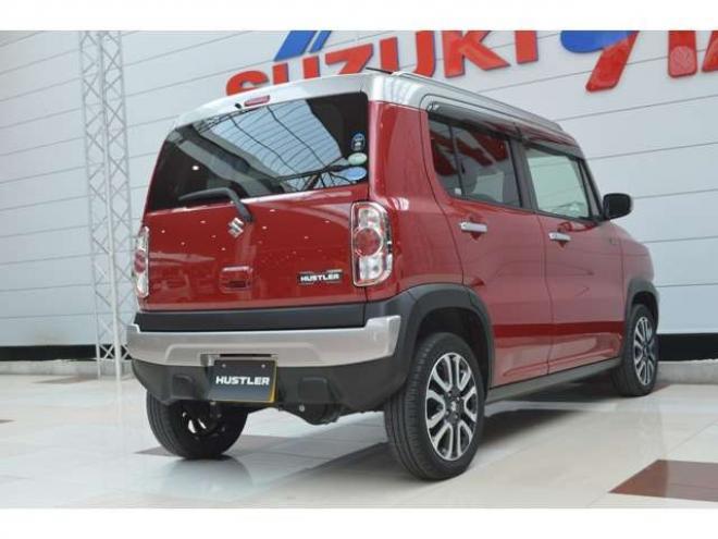 ハスラーJスタイルIIIターボ 4WD　1オーナー特別仕様車Sエネチャージ4WDターボセーフティサポート搭載アイドリングストップ横滑り防止装置パドルシフトLEDライトクルーズコントロールハーフレザーシート 660