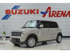 ラパン　X 4WD　ワンオーナー車4WDセーフティサポート搭載アイドリングストップ横滑り防止装置デュアルセンサーブレーキサポート後退時ブレーキサポートハイビームアシストLEDライト 660