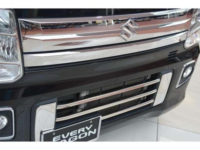 エブリィワゴン PZターボスペシャル ハイルーフ 4WD　ワンオーナー車ハイルーフ4WDターボセーフティサポート搭載アイドリングストップストップ両側オートスライドドア&オートステップ7インチワイドナビTVバックカメラETCドライブレコーダーLEDライト 660