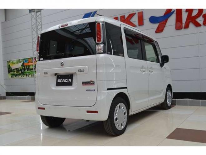 スペーシアハイブリッド X 4WD　レンタアップ車ハイブリッド4WDセーフティサポート搭載デュアルカメラブレーキサポート後退時ブレーキサポート両側オートスライドドア7インチワイドナビTVバックカメラETCハイビームアシスト 660