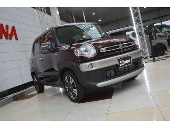 クロスビー1.0 ハイブリッド MZ 4WD　レンタアップ車ハイブリット4WDターボパドルシフトセーフティサポート搭載アダプティブクルーズコントロール横滑り防止装置アイドリングストップハイビームアシストLEDライトSDナビTVバックカメラETC 1000