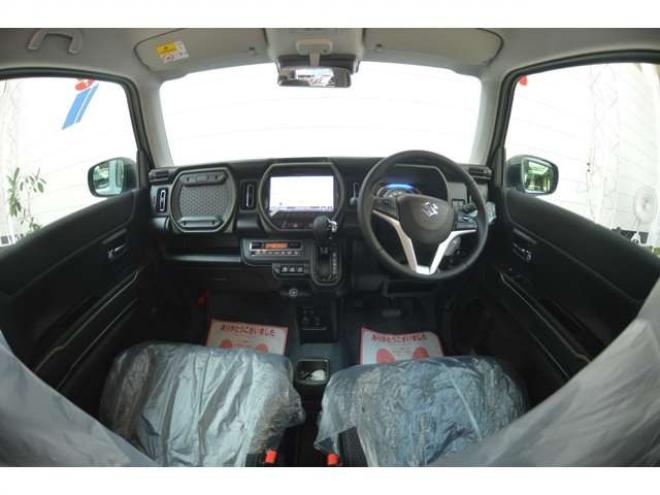 ハスラータフワイルドターボ 4WD　届出済未使用車ハイブリッド4WDセーフティサポート搭載スズキコネクト対応通信機装着車全方位モニター9インチナビTVバックカメラアダプティブクルーズコントロールハイビームアシストLEDライト 660