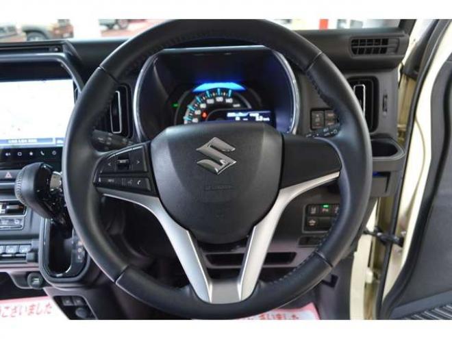 ハスラーJスタイル 4WD　ワンオーナー特別仕様車ハイブリッド4WDセーフティサポート搭載横滑り全方位モニター付9インチナビTVバックカメラ横滑り防止装置ハイビームアシストLEDビルトインETC 660