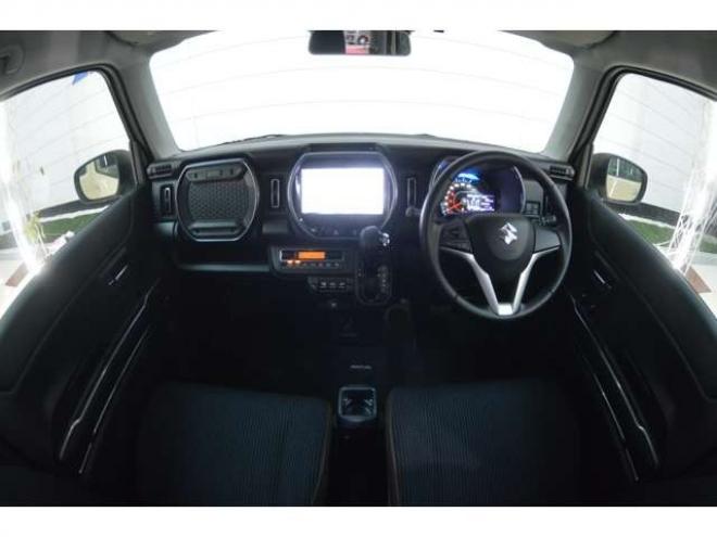 ハスラーJスタイル 4WD　ワンオーナー特別仕様車ハイブリッド4WDセーフティサポート搭載横滑り全方位モニター付9インチナビTVバックカメラ横滑り防止装置ハイビームアシストLEDビルトインETC 660