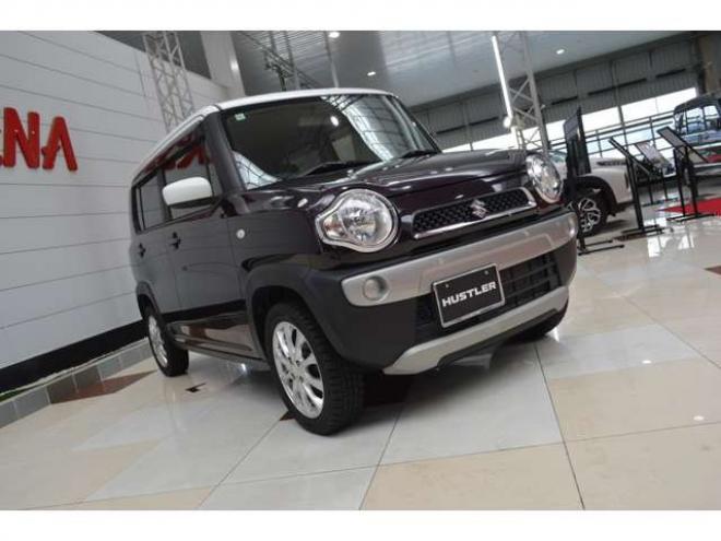 ハスラーG 4WD　ワンオーナー車5速マニュアル4WDアイドリングストップ横滑り防止装置CDシートヒーター社外アルミホイールキーレスエントリー 660