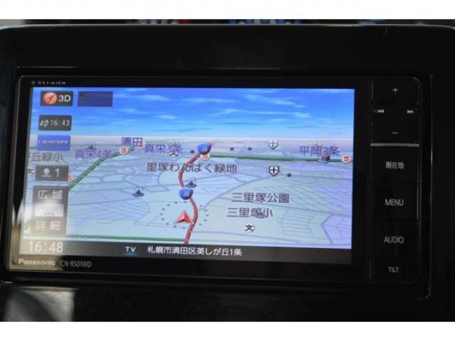 ワゴンRスティングレー ハイブリッド X 4WD　ワンオーナーセーフティサポートSDナビLED 660