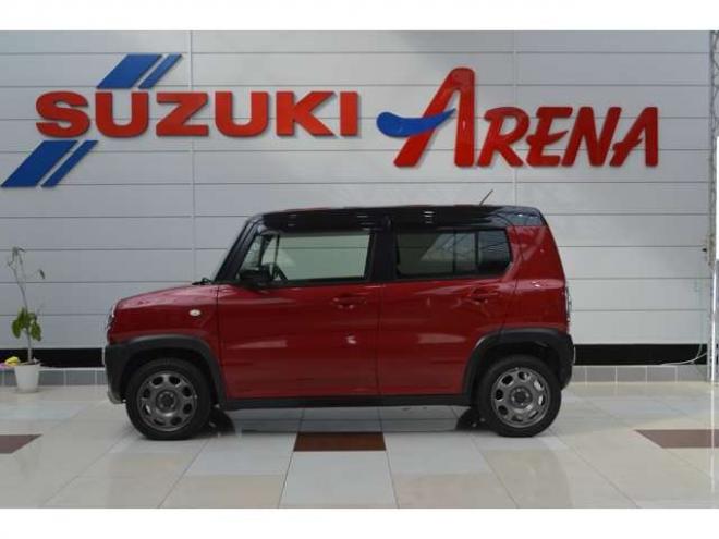 ハスラーG 4WD　ワンオーナー車Sエネチャージ4WDセーフティパッケージアイドリングストップ横滑り防止装置レーダブレーキサポート誤発信抑制機能SDナビTVバックカメラETCシートヒーター 660