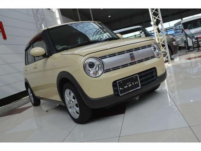 ラパンS 4WD　エネチャージ4WDアイドリングストップセーフティサポート全方位モニター付ナビTVバックカメラLEDライトETCシートヒーター 660