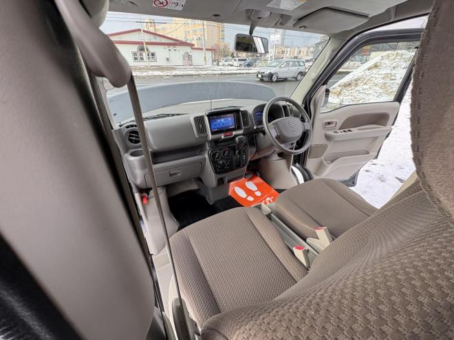 エブリィEVERY VAN 4WD JION TURBO一家に一台軽パコ　TURBO 寒冷地仕様　2検付　リアヒーター　Bluetoothフルセグナビ　キーレス　リビルトエンジン交換済　エンジンオイル交換　オイルエレメント交換　atf交換　スタットレス付 4WD 660 ５Dr