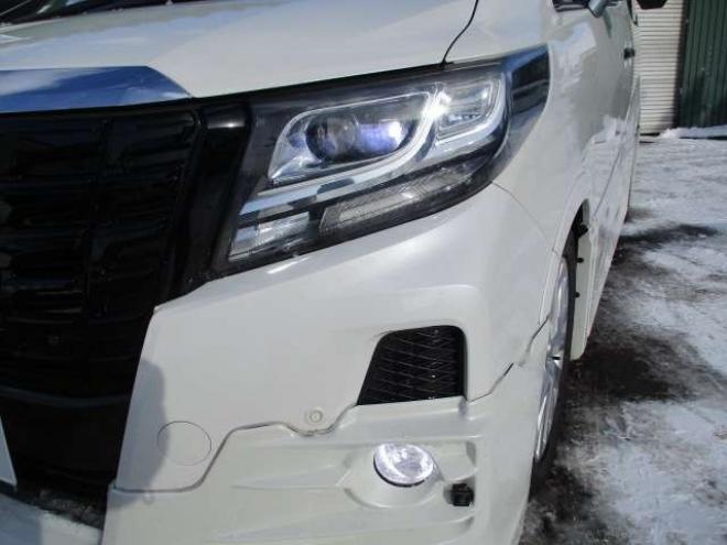 アルファード3.5 SA 4WD　TRDエアロ クリスタルアイLEDテール ダウンサス レザー調シートカバー アルパインナビ フリップダウン スピーカー  デジタルインナーミラー シュタイナー20インチ シーケンシャルウィンカー 3500