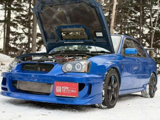 インプレッサSTI 2.0 WRX スペックC リミテッド 4WD　ETC パワーウィンドウ　社外ナビ　社外アルミホイール　ヴォルテックスアンダーカバー　GTウィング　社外フロントバンパー　ルーフエアインテーク 2000