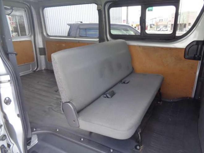 ハイエースバン2.8 DX ロング ディーゼルターボ 4WD　寒冷地仕様　415COBRA　丸目クラシックヘッドライトキット　SAFARIフロントリップスポイラー　16インチアルミ&トーヨーH30　リアヒーター　リアエアコン 2800