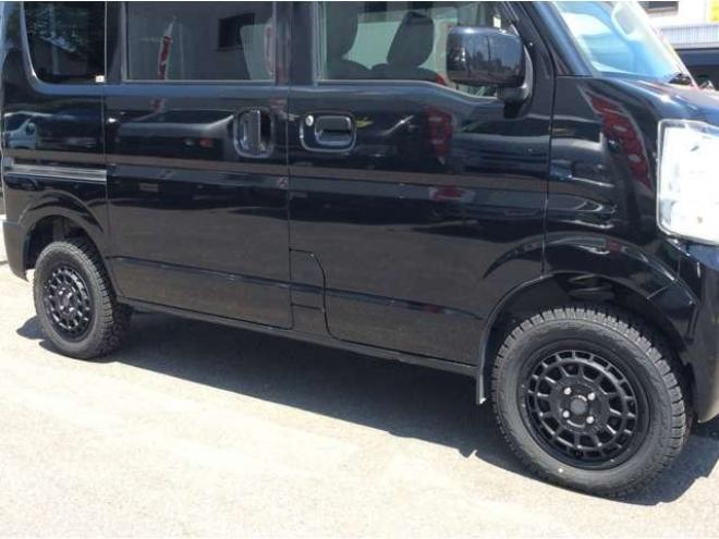 エブリィジョイン ハイルーフ 5AGS車 4WD　パートタイム4WD　キーレス　リアヒーター　フルセグTV　7インチメモリナビ　ベッドキッド　電動格納ミラー　社外タコメーター　CD/DVD　AUX　Bluetooth　アルミホイール 660