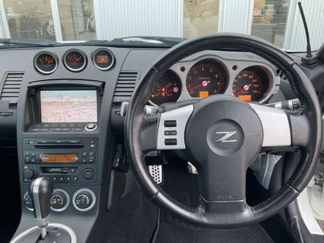 フェアレディZ3.5 バージョン ST　純正ブレンボキャリパー　社外フロントリップ　リアウィング　GarageDogHouse製マフラー　車高調　BOSEサウンド　レザーシート　パワーシート　シートヒーター　ETC 2WD 3500